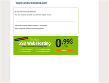 Tablet Screenshot of ankaraexpres.com